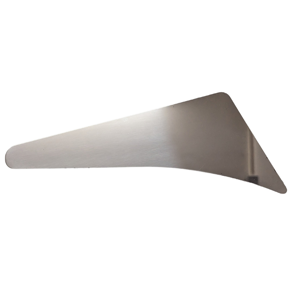 Blende VA BOOM Tankatrappe Blech Tank rechts poliert