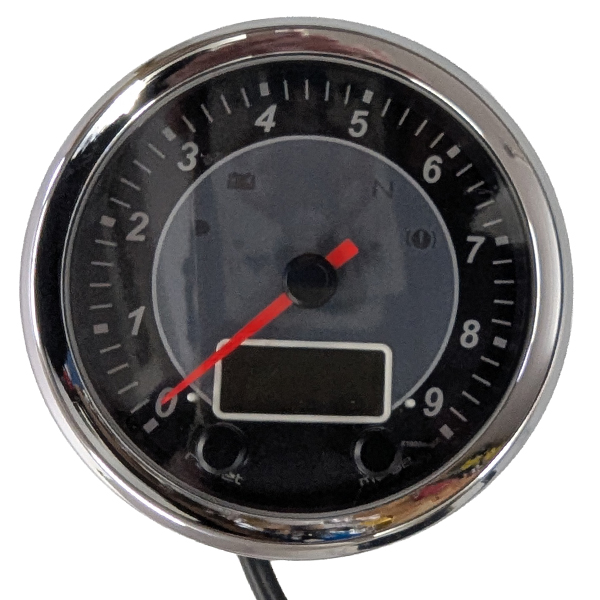 Drehzahlmesser D80 mm BOOM / rewaco schwarz
